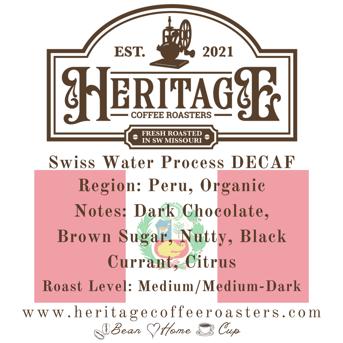 🇵🇪SWP Decaf Organic Peru